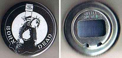 Born/Dead- Punk bottle opener