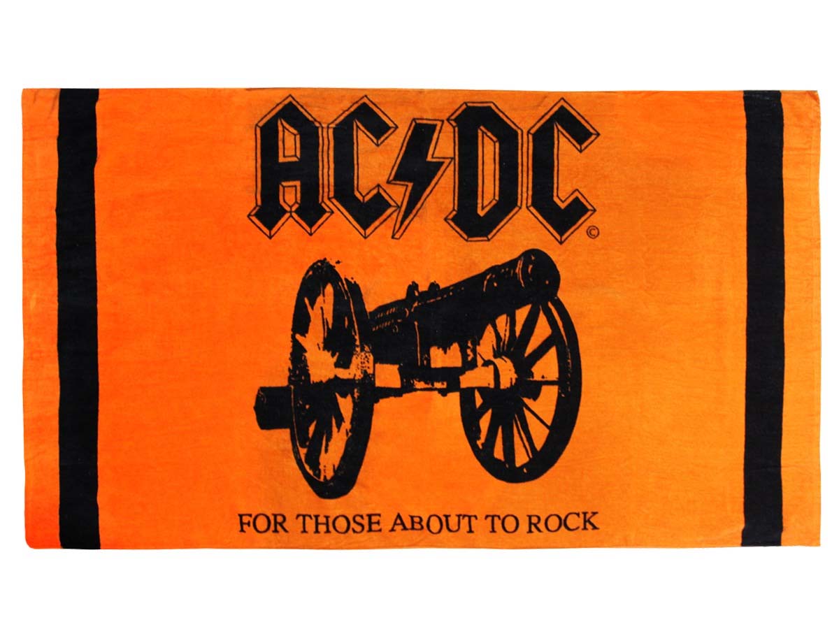 AC/DC- For Those About To Rock Beach Towel