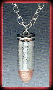 Show product details for Bullet Pendant by Rock Rebel