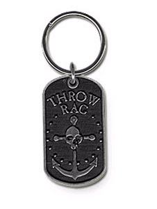 Throw Rag- Dog Tag key chain