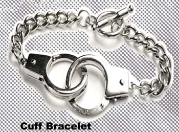 Show product details for Handcuff Bracelet by Switchblade Stiletto 
