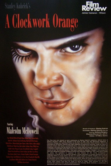 Clockwork Orange- Review poster (a4)