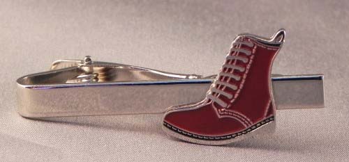 Tie Clip by England Belongs Clothing- Dr Marten Boot (Oxblood)