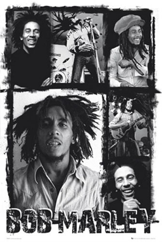 Bob Marley- Collage poster