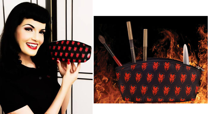 Show product details for Big Red Cosmetic Bag by Evil Brand - SALE