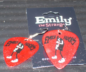 Show product details for Emily Rocks Earrings by Emily Strange (Sale price!)