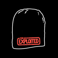 Exploited- Logo embroidered on a black beanie