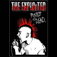 Exploited- Punks Not Dead (Wattie) poster