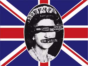 Sex Pistols- God Save The Queen Textile Poster