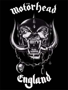 Motorhead- England Textile Poster