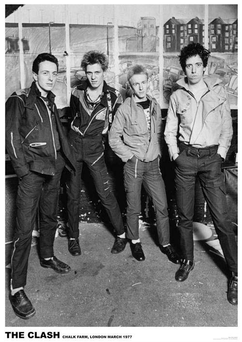 Clash- London 1977 poster