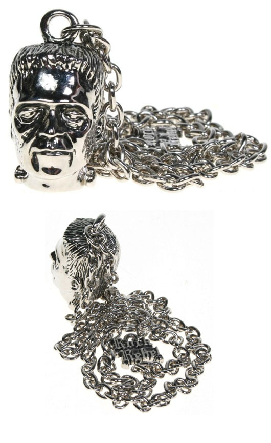 Frankenstein Pendant Necklace by Rock Rebel 