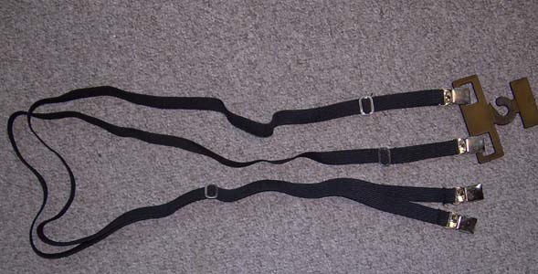 1/2" Braces by Ghost of 77- BLACK