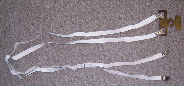 1/2" Braces by Ghost of 77- WHITE
