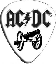 AC/DC- For Those About To Rock Guitar Pick