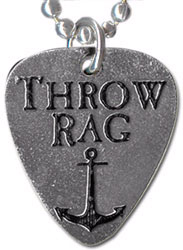 Throw Rag- Guitar Pick necklace