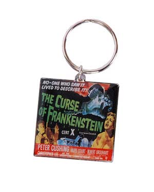 Hammer Films- Curse Of Frankenstein keychain by Darkside - SALE