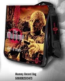 Mummy- Hammer Film Pic on a Black Record Bag by Darkside - SALE