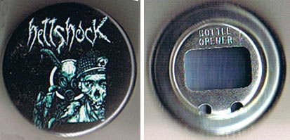 Hellshock- Skeleton Soldier bottle opener