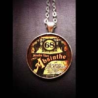 Absinthe Necklace by Horribell - SALE