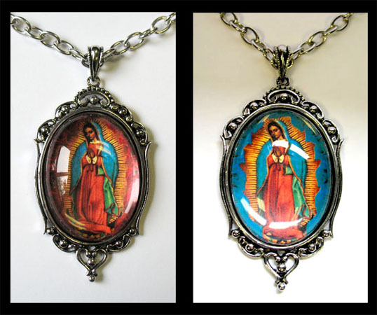 Lady Of Guadalupe Necklace by Horribell