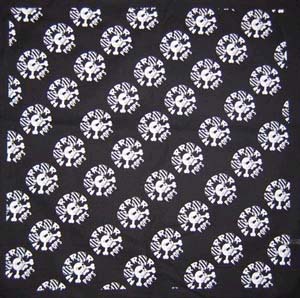 Horrorpops- Skulls on a black bandana