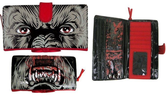I'll Rip Your Arm Off Large Girls Wallet/Purse by Iron Fist