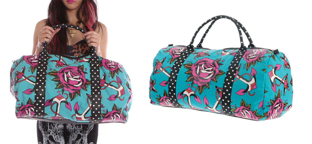 Love me Love Me Not Overnight Bag by Iron Fist - SALE