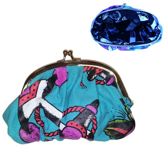 Love Me Love Me Not Anchor Coin Purse by Iron Fist - SALE