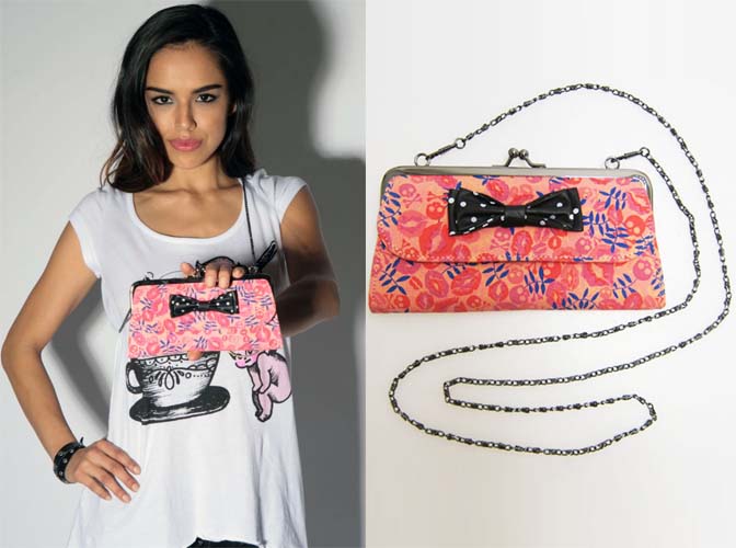 Posey Kisslock Large Girls Wallet/Purse by Iron Fist - SALE
