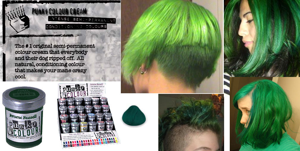 Alpine Green Semi Permanent Cream Dye by Punky Colour