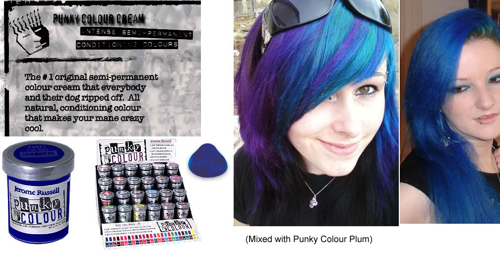 Atlantic Blue Semi Permanent Cream Dye by Punky Colour