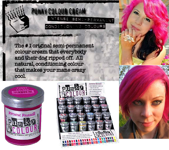 Flamingo Pink Semi Permanent Cream Dye by Punky Colour