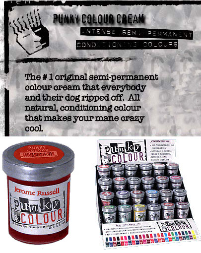 Show product details for Pillarbox Red Semi Permanent Cream Dye by Punky Colour