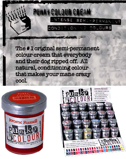 Show product details for Mandarin Semi Permanent Cream Dye by Punky Colour