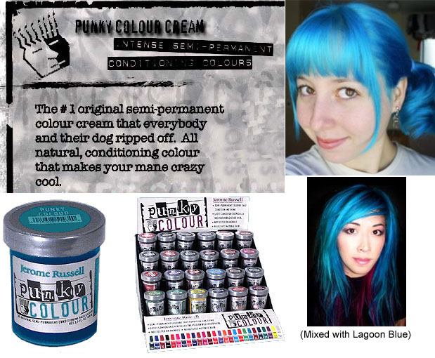 Turquoise Semi Permanent Cream Dye by Punky Colour