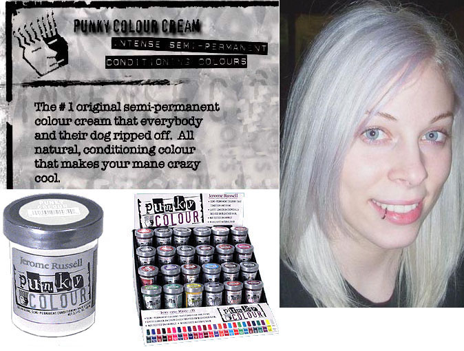 Platinum Toner Semi Permanent Cream Dye by Punky Colour