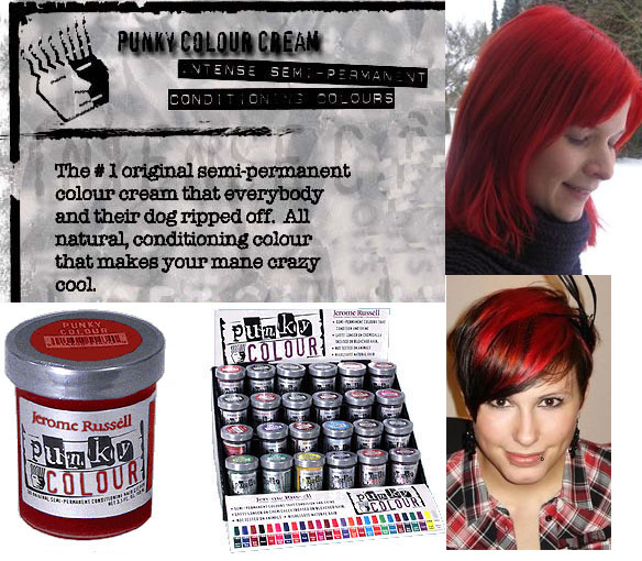 Fire Red Semi Permanent Cream Dye by Punky Colour
