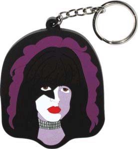 Kiss- Paul Stanley 3D Rubber keychain