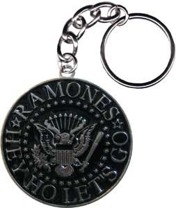 Ramones- Seal Metal Keychain