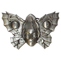 Show product details for Butterfly Bride belt buckle by Kreepsville 666 (bb411)