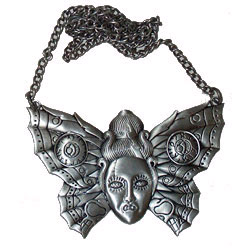 ****Butterfly Bride Necklace by Kreepsville 666 - SALE
