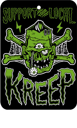 Kustom Kreeps Support You Local Kreep air freshener (Coconut)