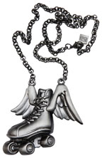 Derby Angel Necklace by Kitsch N Kouture