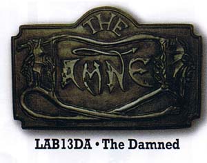Damned- Logo belt buckle (bb363)