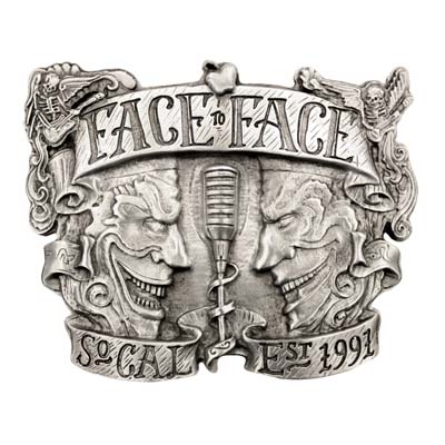 Face To Face- Est 1991 belt buckle (bb166)
