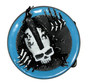 Germs- GI Circle & Skull belt buckle & bottle opener (bb427)