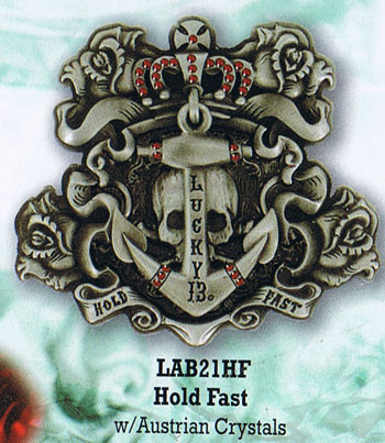 Show product details for Hold Fast Belt Buckle by Lucky 13 (bb413) - SALE