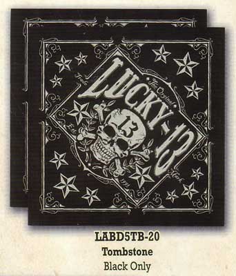 Tombstone Bandana by Lucky 13