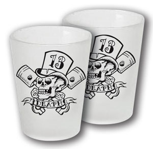 Death Shot Shot Glass by Lucky 13 - SALE
